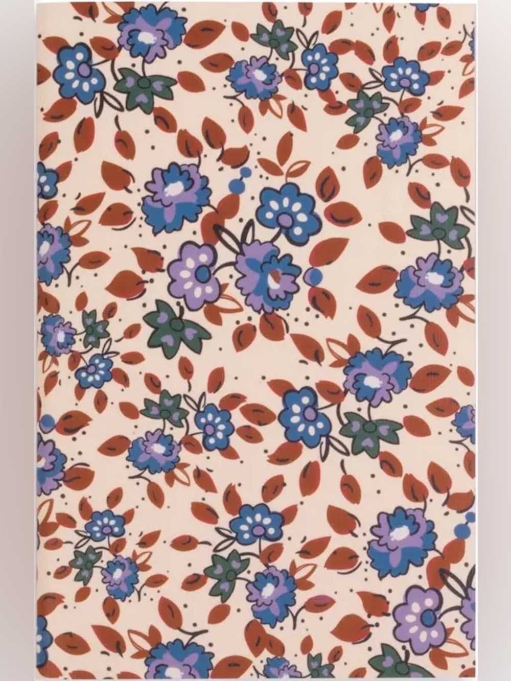 Vera Bradley Mini Notebook in Feathery Bouquet - NEaw